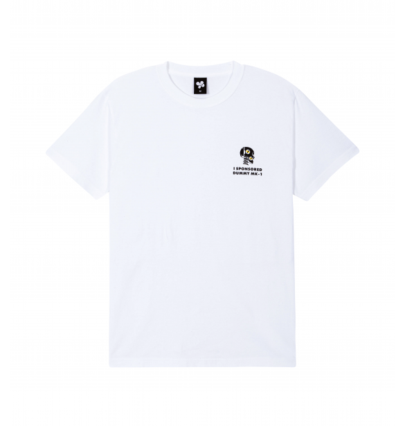 SPONSOR DUMMY MK-1 T-SHIRT WHITE