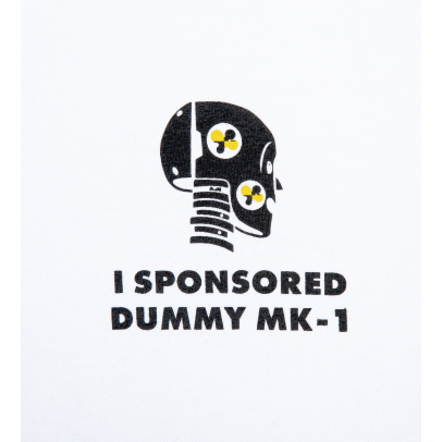 SPONSOR DUMMY MK-1 T-SHIRT WHITE